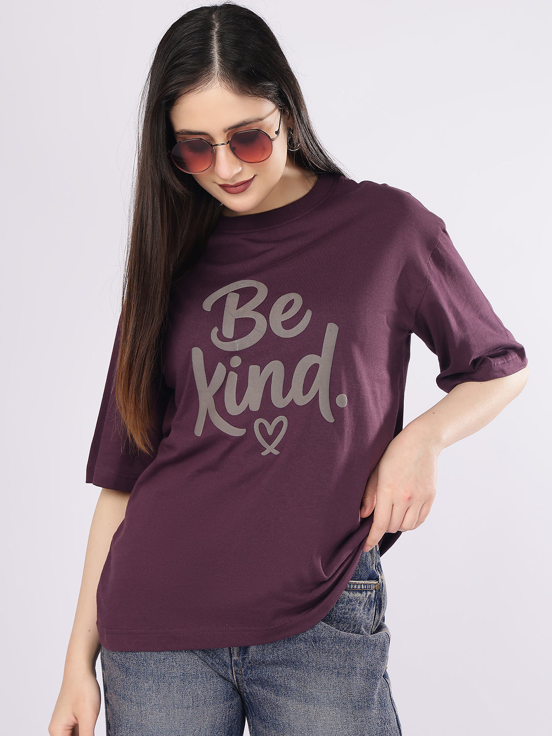 Dozer “Be Kind” Purple Heart Graphic T-Shirt