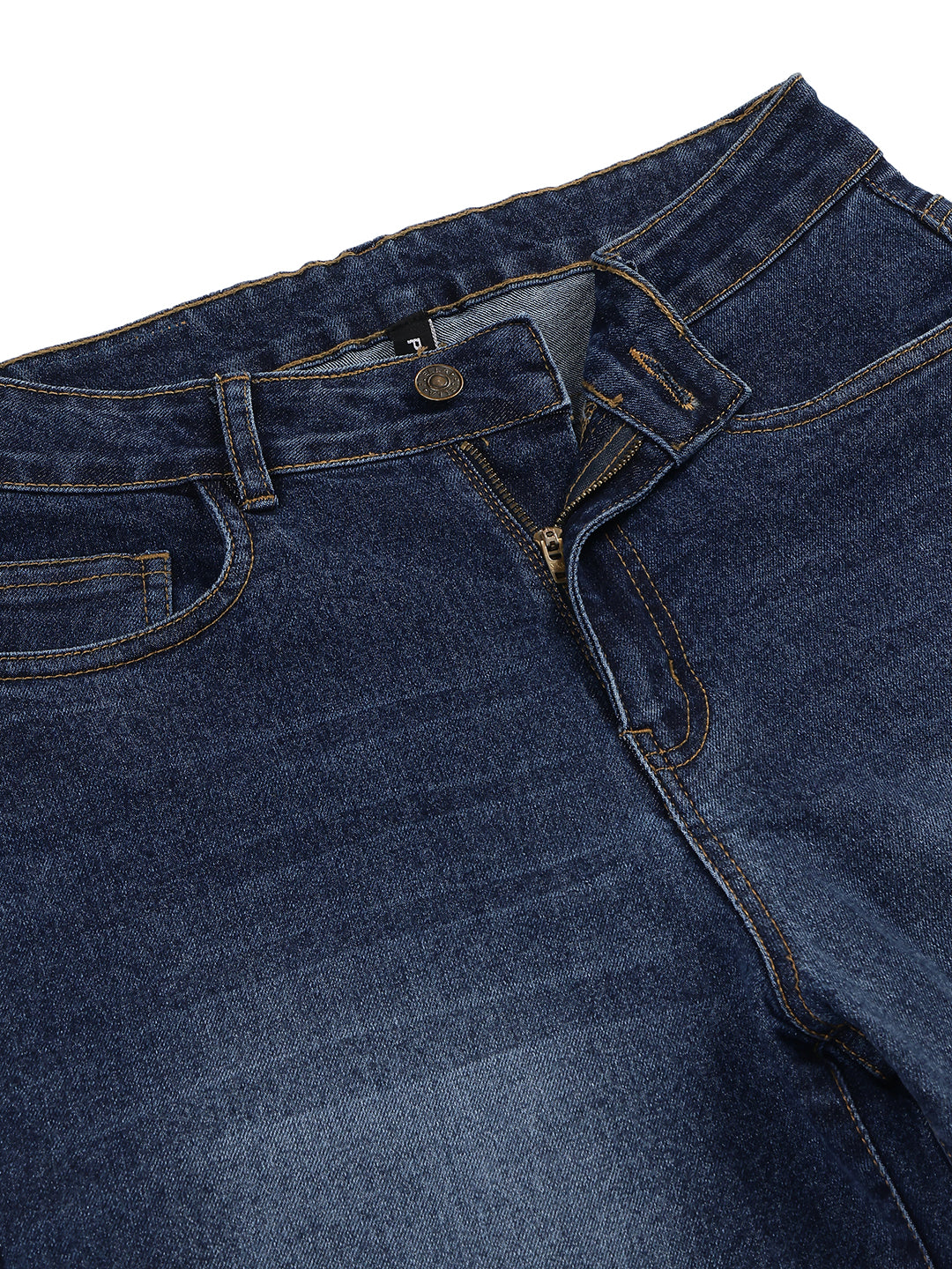 Women’s Dark Blue Straight Fit Denim Jeans