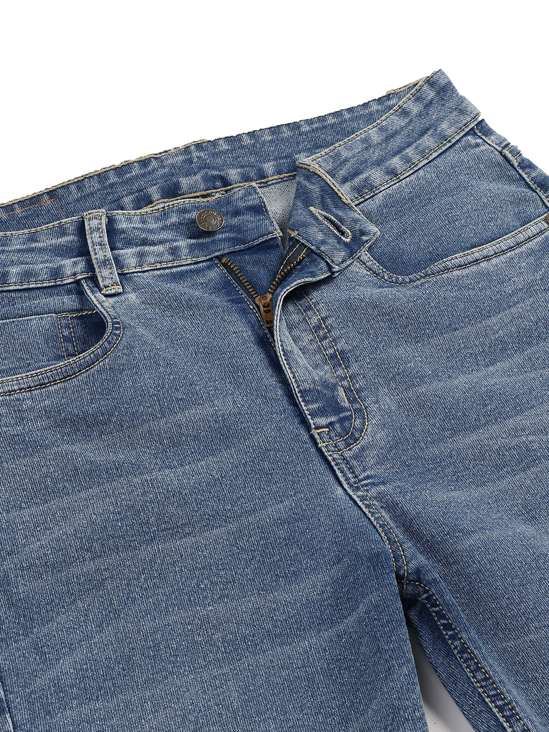 Women’s Blue Boot-Cut Denim Jeans