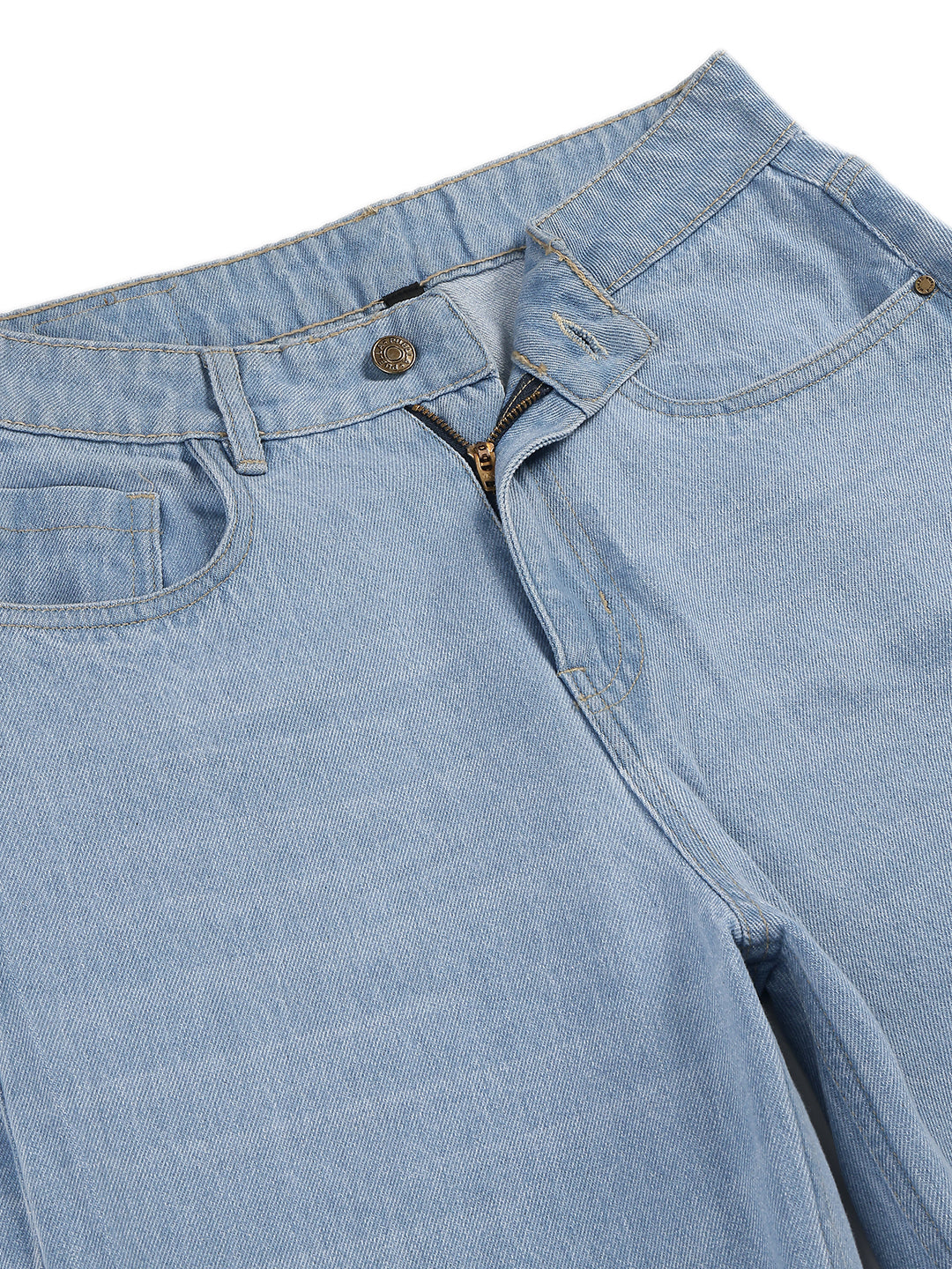 Women’s Light Blue Straight Fit Denim Jeans