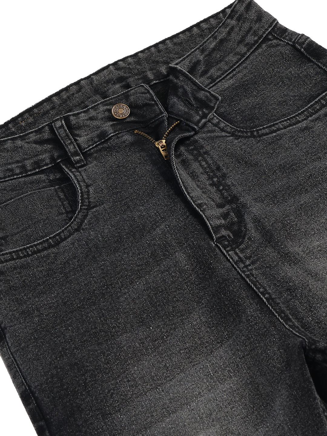 Women’s Dark Grey Boot-Cut Denim Jeans