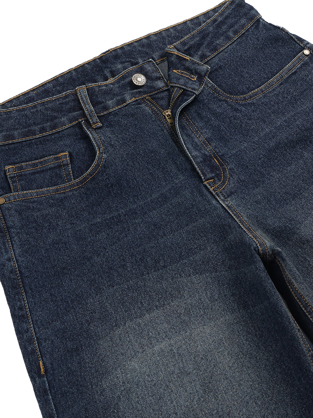 Women’s Dark Blue Straight Fit Denim Jeans