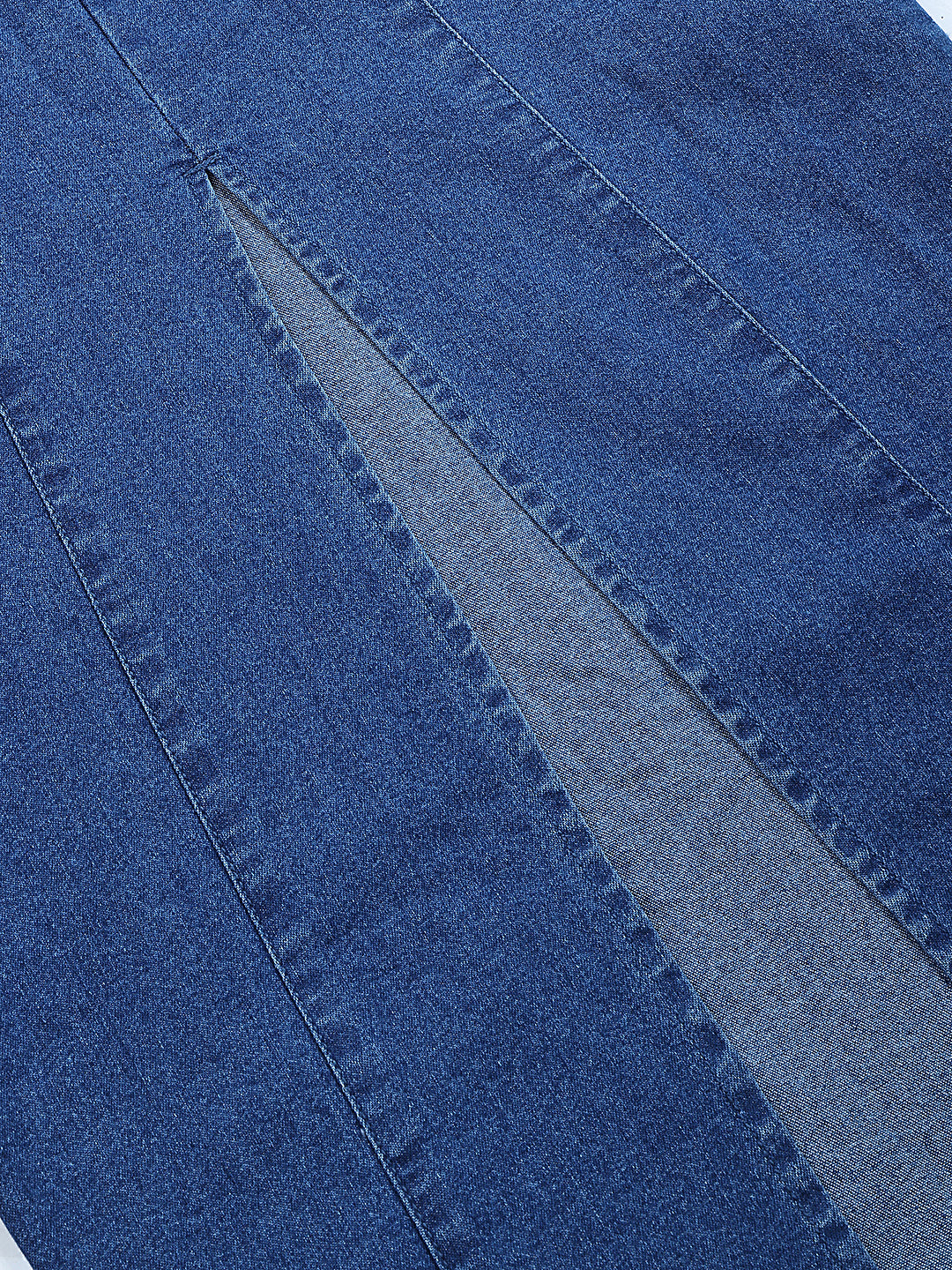 PUELLA Women’s Strapless Denim Midi Dress