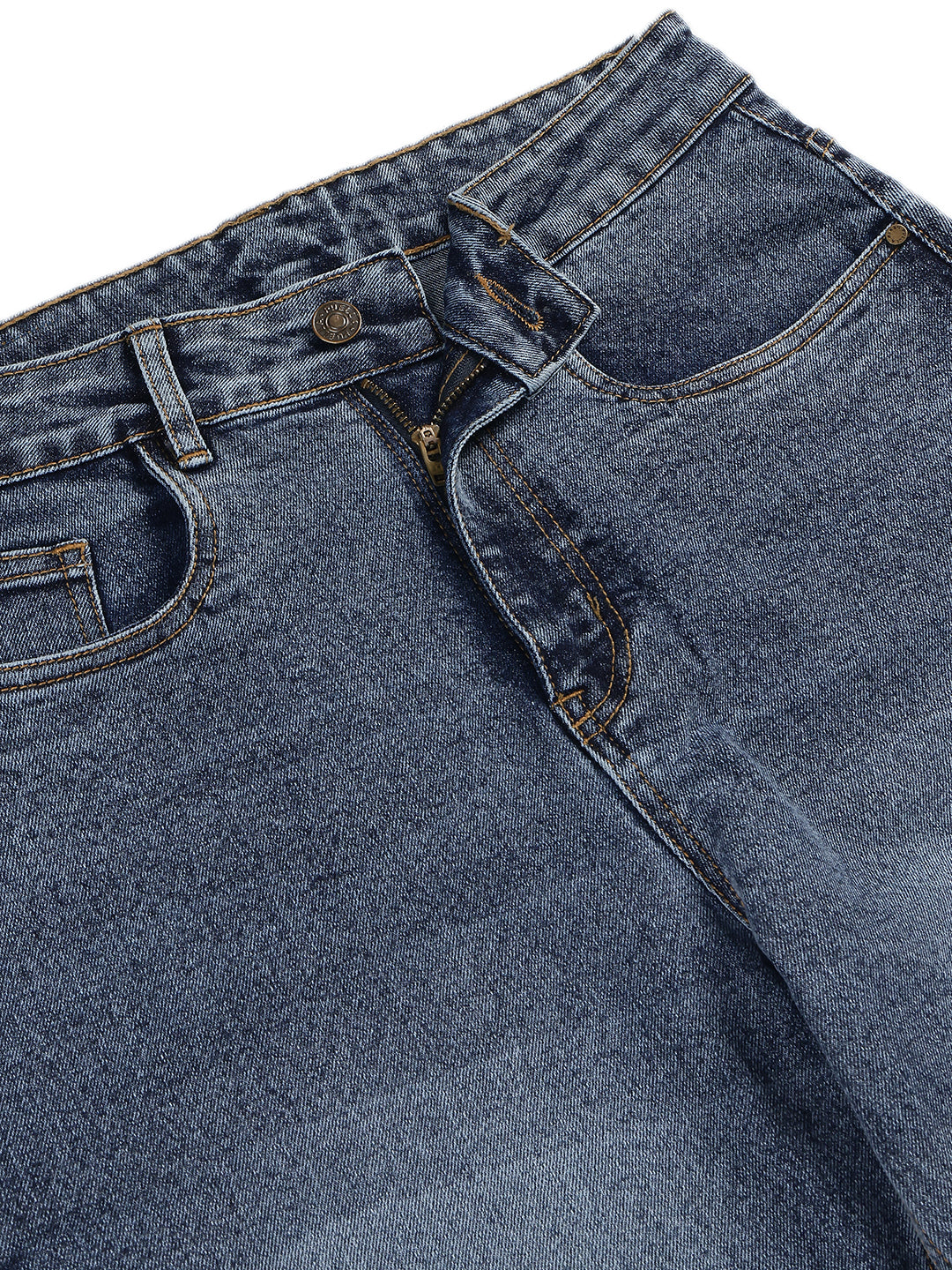 Women’s Blue Straight Fit Denim Jeans