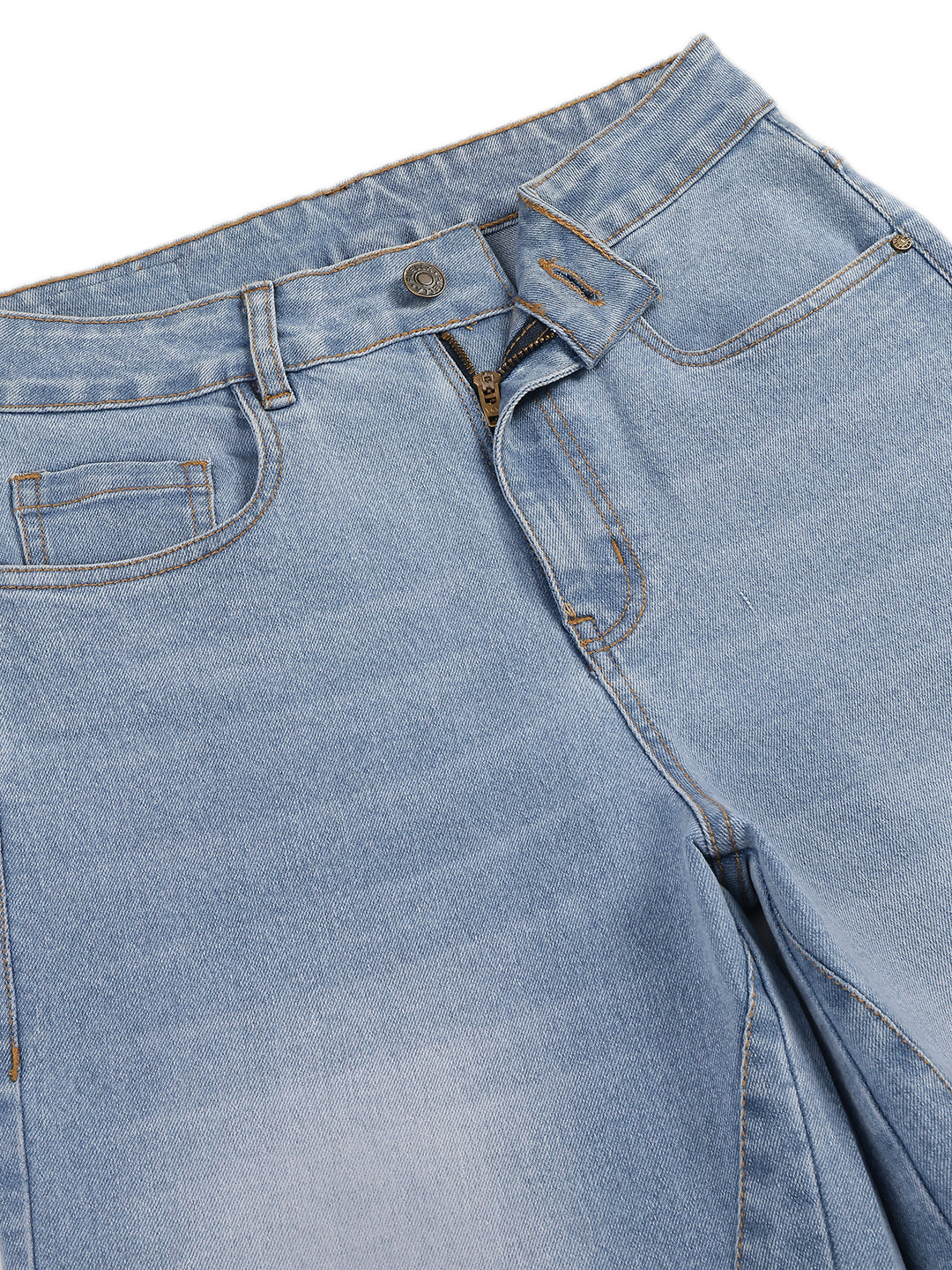 Women’s Light Blue Straight Fit Denim Jeans