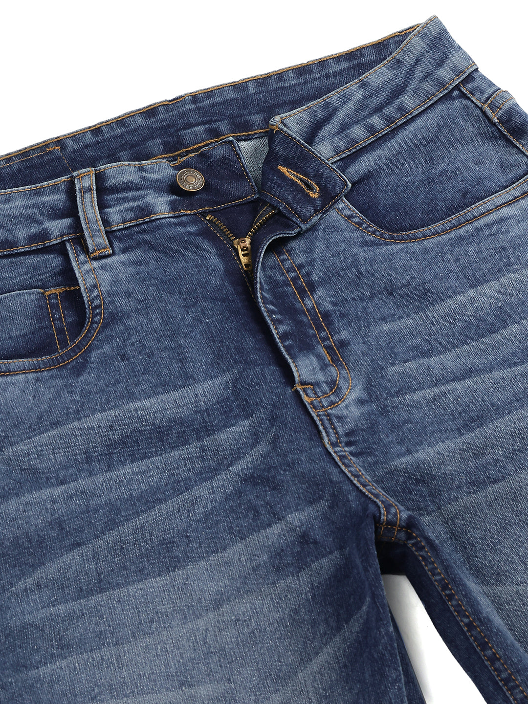 Women’s Blue Boot-Cut Denim Jeans