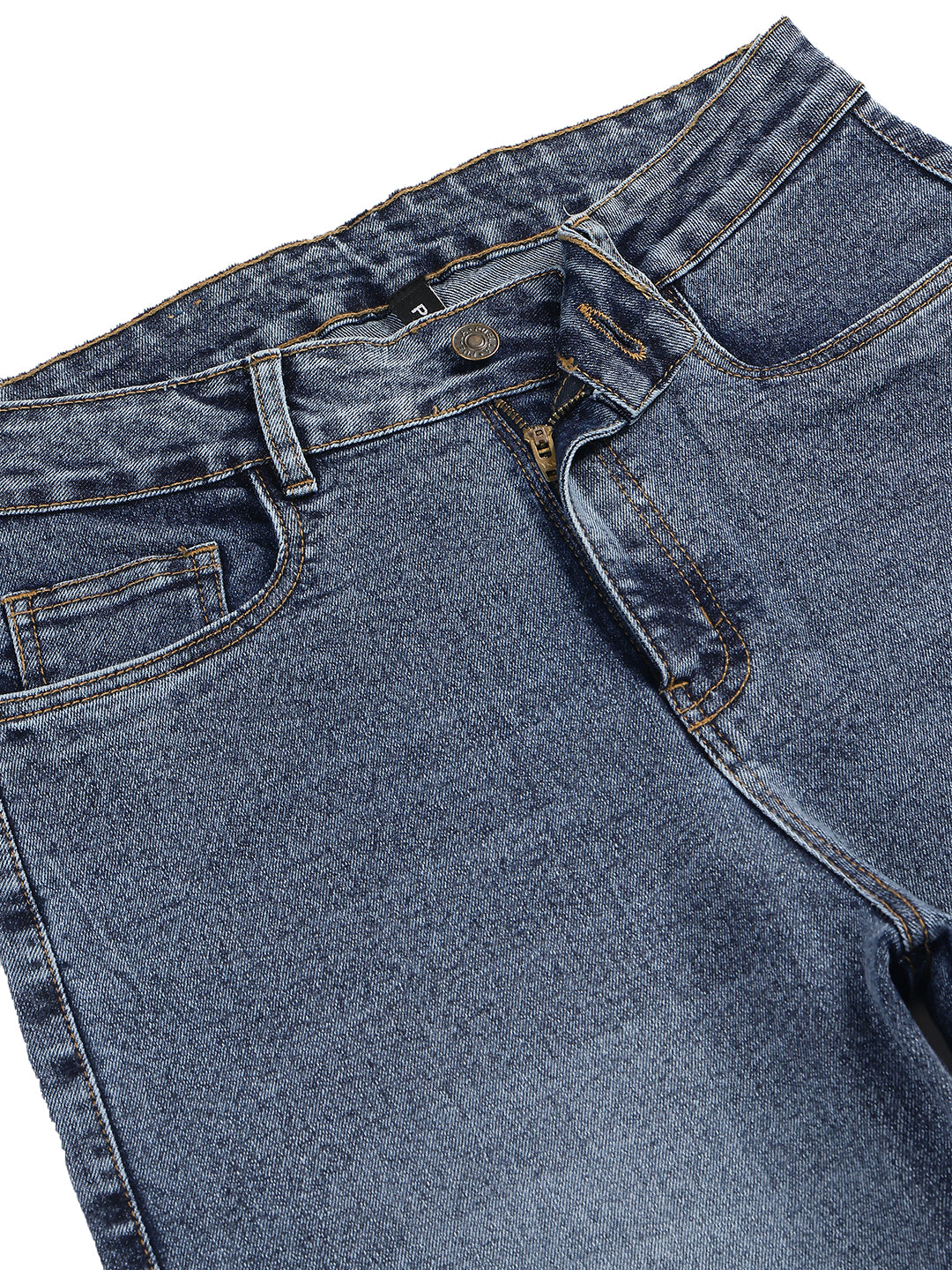Women’s Mid Blue Straight Fit Denim Jeans
