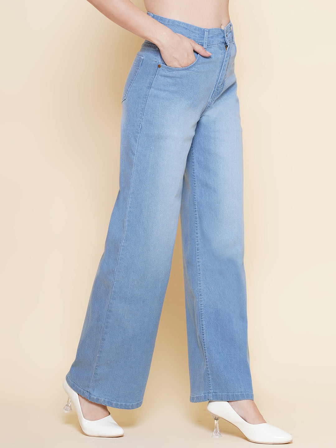 PUELLA Women’s High-Rise Straight Fit jeans