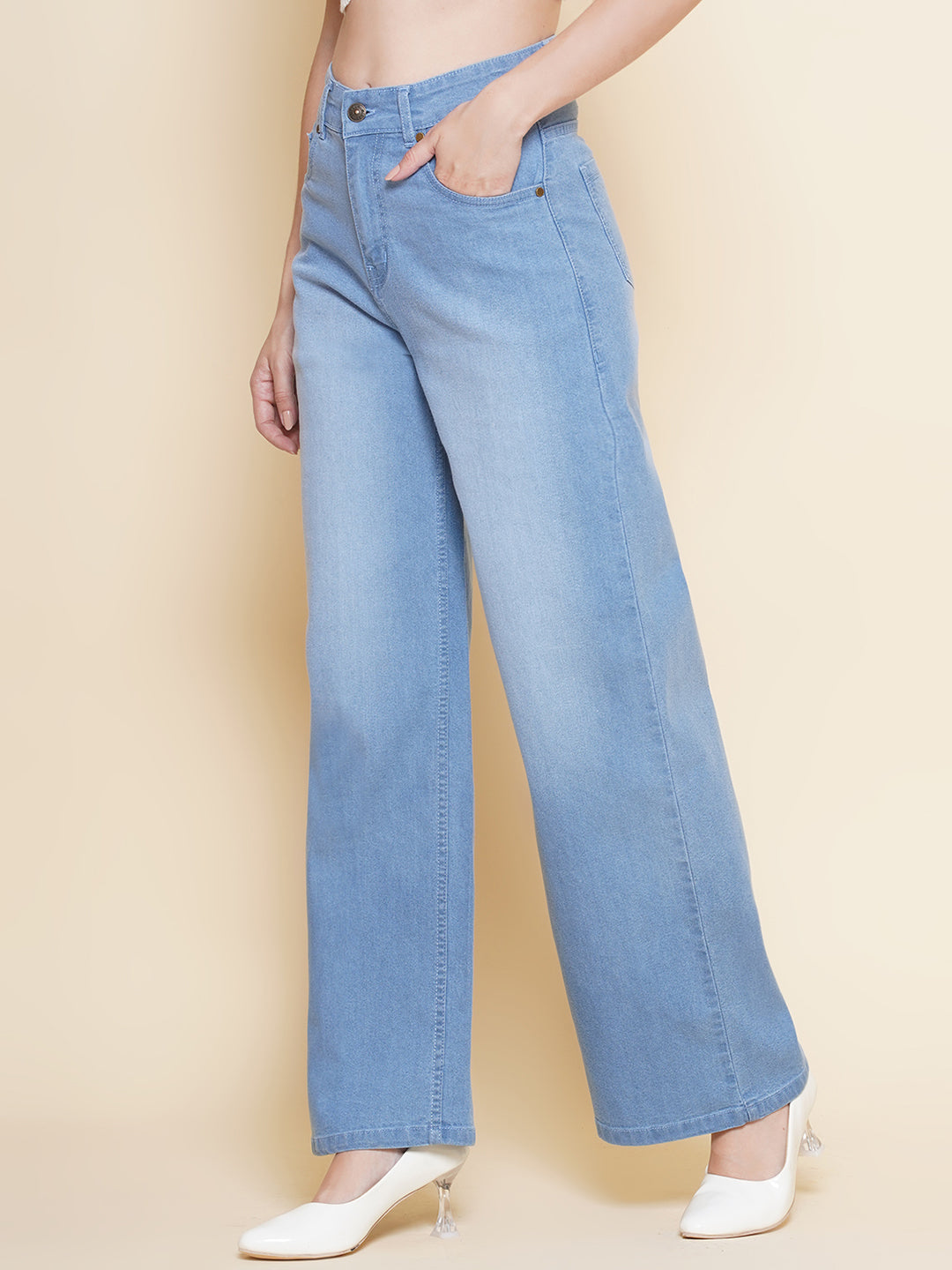 PUELLA Women’s High-Rise Straight Fit jeans