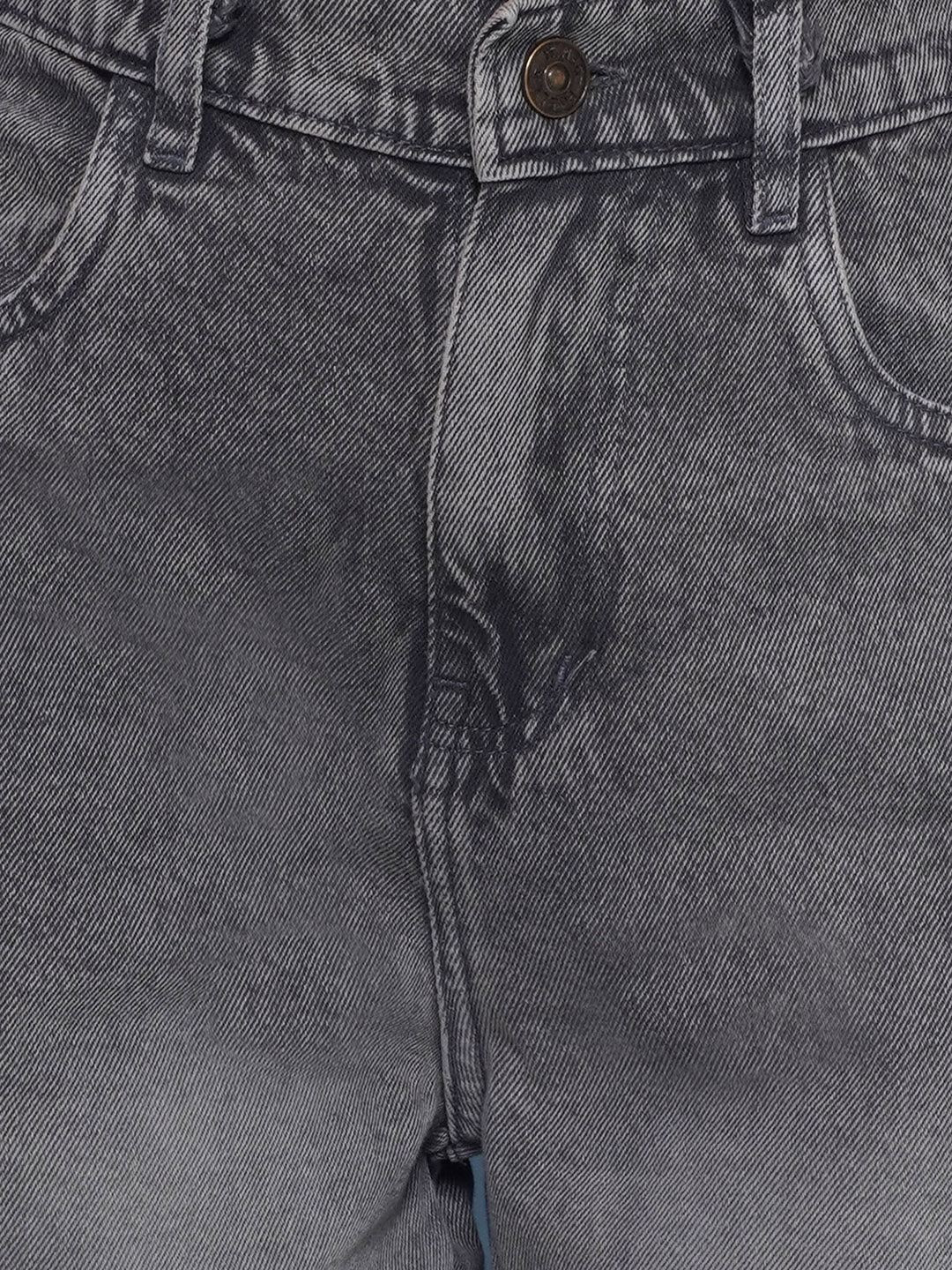 PUELLA Women’s High-Rise Cargo Wide-Leg Jeans with Multi Pockets